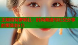 王贼哥特萝莉社：时尚潮流与社交分享的聚集地(1)