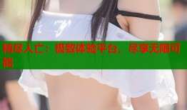 精尽人亡：极致体验平台，尽享无限可能