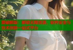 爱破解版：解锁无限资源，软件安全与技术创新一站式平台