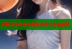 萝莉岛事件前传揭秘平家功能全解析