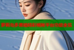 萝莉岛多黑暗精彩揭秘平台功能全览
