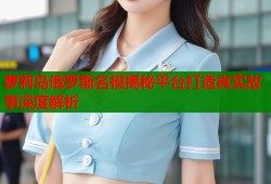 萝莉岛俄罗斯名模揭秘平台打造真实故事深度解析