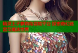 精灵王子萝莉岛冒险平台 探索奇幻迷宫与魔法世界