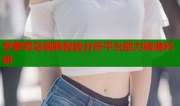 罗萝莉岛细胞智能分析平台助力精准科研