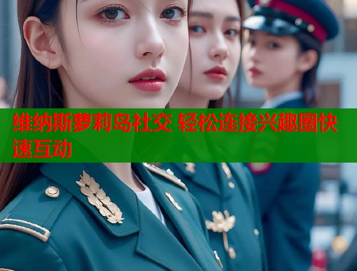 维纳斯萝莉岛社交 轻松连接兴趣圈快速互动
