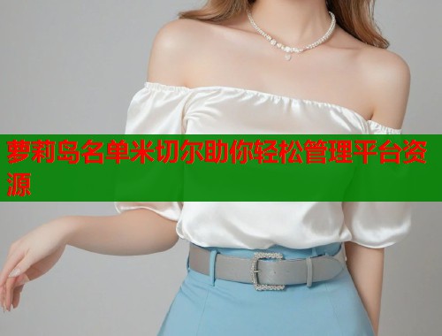 萝莉岛名单米切尔助你轻松管理平台资源