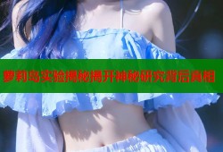 萝莉岛实验揭秘揭开神秘研究背后真相