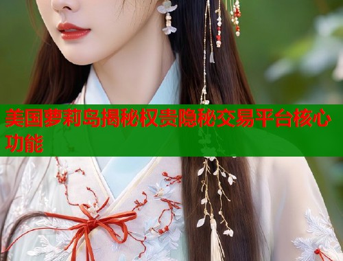 美国萝莉岛揭秘权贵隐秘交易平台核心功能