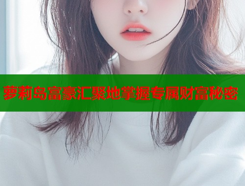 萝莉岛富豪汇聚地掌握专属财富秘密
